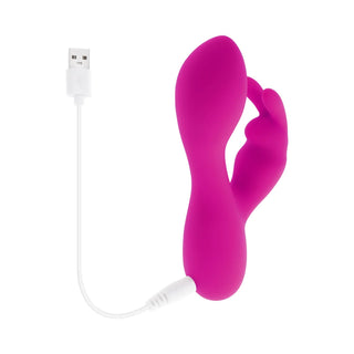 Selopa Luna Bunny Rabbit Vibrator - Rechargeable Silicone Clitoral Stimulator in Pink