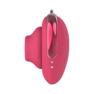 Adam & Eve Hearts-A-Flutter Sucking And Tapping Vibrator Necklace