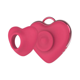 Adam & Eve Hearts-A-Flutter Sucking And Tapping Vibrator Necklace