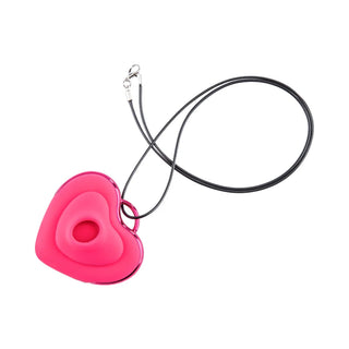 Adam & Eve Hearts-A-Flutter Sucking And Tapping Vibrator Necklace