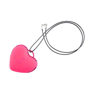 Adam & Eve Hearts-A-Flutter Sucking And Tapping Vibrator Necklace