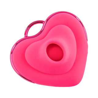 Adam & Eve Hearts-A-Flutter Sucking And Tapping Vibrator Necklace