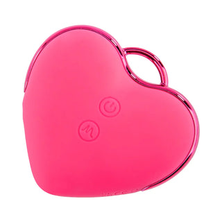 Adam & Eve Hearts-A-Flutter Sucking And Tapping Vibrator Necklace