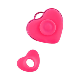 Adam & Eve Hearts-A-Flutter Sucking And Tapping Vibrator Necklace