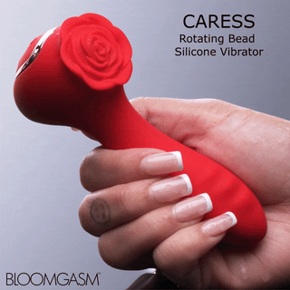 Bloomgasm Moving Bead Silicone Vibrator