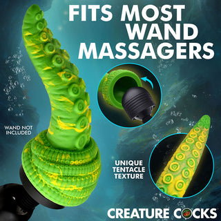 Creature Cocks Tentacle Silicone Wand Attachment - Unique Sensation for Wand Massagers