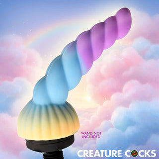 Creature Cocks Unicorn Silicone Wand Attachment - Magical Pleasure Enhancer