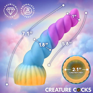 Creature Cocks Unicorn Silicone Wand Attachment - Magical Pleasure Enhancer