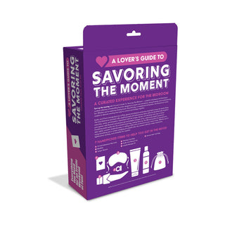 A Lover's Guide to Savoring the Moment All-In-One Oral Play Kit