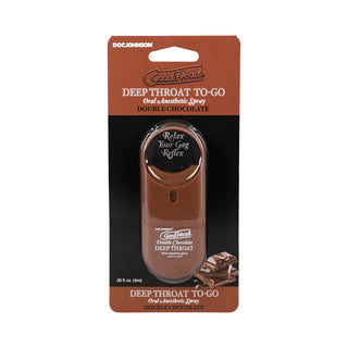 GoodHead Deep Throat Spray To-Go Double Chocolate .30 oz.
