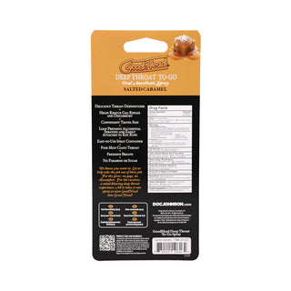 GoodHead Deep Throat Spray To-Go Salted Caramel .30 oz.