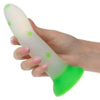 Glow Stick Leaf Pot Leaf Confetti Dildo
