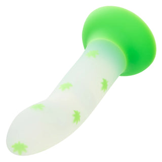 Glow Stick Leaf Pot Leaf Confetti Dildo