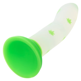 Glow Stick Leaf Pot Leaf Confetti Dildo