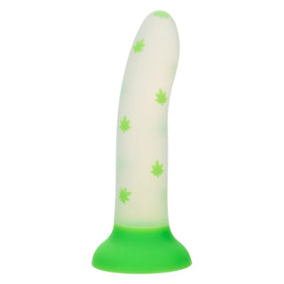 Glow Stick Leaf Pot Leaf Confetti Dildo