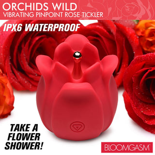 Bloomgasm Orchids Wild Vibrating Rose Tickler