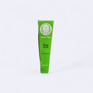 Green Man Green Rice Paper Cones - Horny Stoner