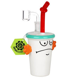 Seshgear Drink Cup Dude Glass Dab Rig - 8" / 14mm F