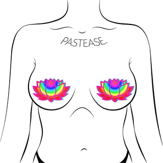 Pastease Acid Rainbow Lotus Pasties - Horny Stoner