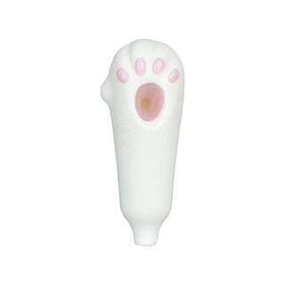 Cute Cat Paw Hand Pipe | 4" | Colors Vary - Horny Stoner