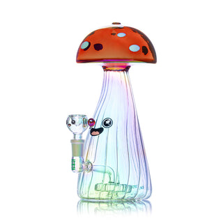 HEMPER - Trippy Shroom XL Bong 9.5" - Horny Stoner