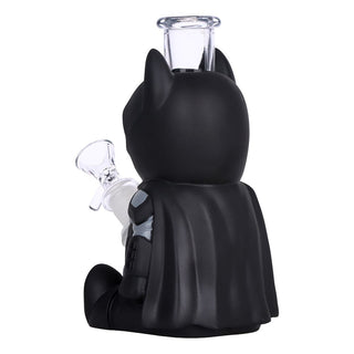 2CT BUNDLE - Batguy Glass & Vinyl Water Pipe - 7" / 14mm F