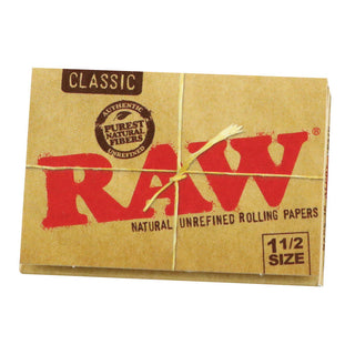 RAW Classic Rolling Papers | 1 1/2 Inch - Horny Stoner