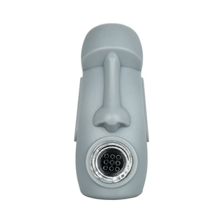 Stoned Head Statue Silicone Hand Pipe - 3.25" - Horny Stoner