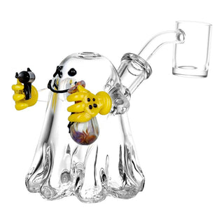 Pilfering Poltergeist Glass Dab Rig - 3.25" / 14mm F - Horny Stoner