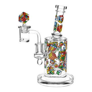 Pulsar Greatest Hits Series Glow Dab Rig Kit / 8" / 14mm F - Horny Stoner