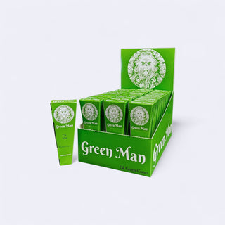 Green Man Green Rice Paper Cones - Horny Stoner