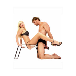 Fetish Fantasy Series The Incredible Sex Stool Clear/Black - Horny Stoner
