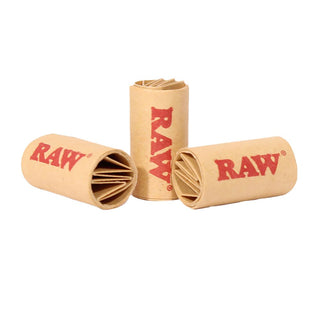 RAW Black Extra Wide Pre-Rolled Tips - 50pc Bag - Horny Stoner