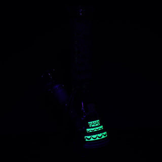 Pulsar Betty in Cake Beaker Glass Water Pipe | 9.75" | 14mm F