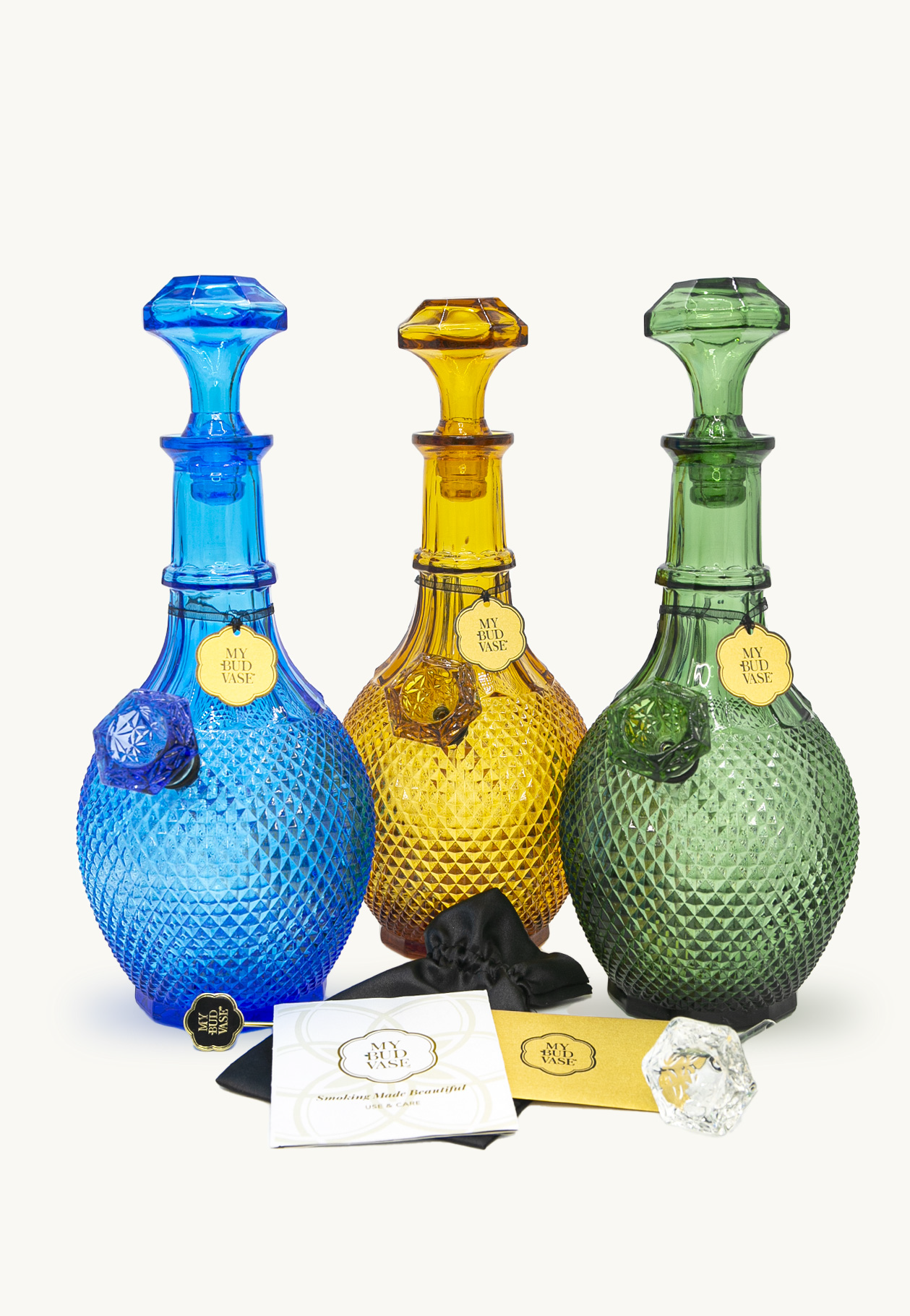 Jewel sophisticated bongs by My Bud Vase - Horny Stoner