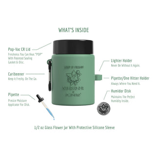 Nugidor - Pop-Vac™ Stash Jar