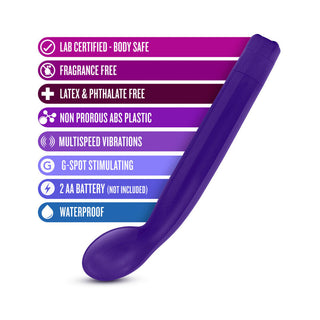 Blush Sexy Things G Slim Multispeed Slimline G-Spot Vibrator Purple - Horny Stoner