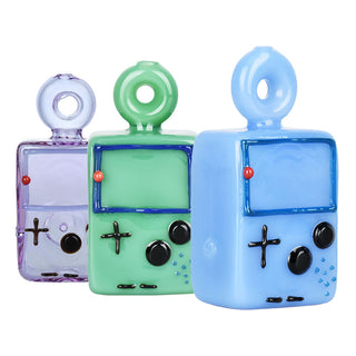 World's Dopest Gamer Hand Pipe - 4" / Colors Vary - Horny Stoner