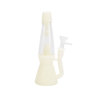 Ritual - 7.5'' Silicone Lava Lamp - UV Titanium White - Horny Stoner