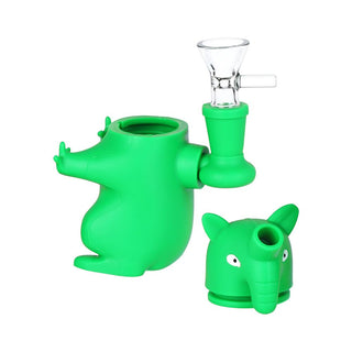 Take A Dab Anteater All-in-One Station Silicone Dab Rig - 4.25" / 14mm F / Colors Vary