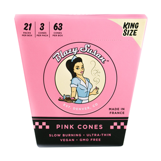 Blazy Susan Pink Paper Cones - Horny Stoner