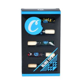 Cookies Bling Corn Husk Filter Glass Tips 5pcs - Horny Stoner
