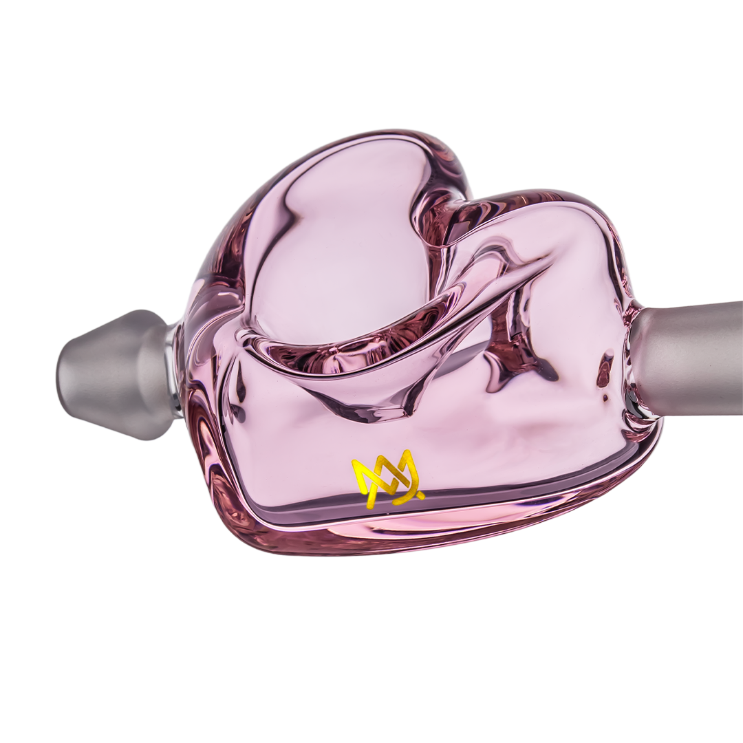 MJ Arsenal Cupid's Bow(l) Valentine's Day Glass Pipe - Horny Stoner