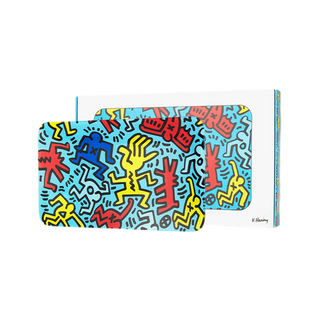 K. Haring Glass Rolling Tray
