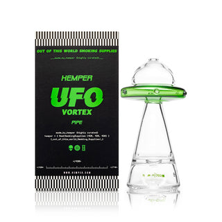 UFO 5.5 Inch Glass Hand Pipe