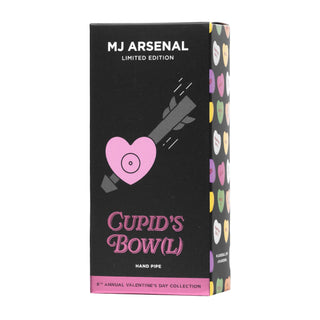 MJ Arsenal Cupid's Bow(l) Valentine's Day Glass Pipe - Horny Stoner