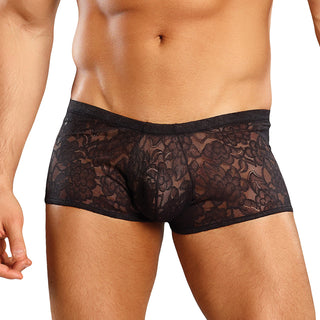 Male Power Stretch Lace Mini Short - Horny Stoner