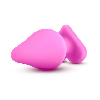 Blush Play with Me Naughty Candy Hearts 'Be Mine' Anal Plug Pink - Horny Stoner