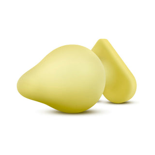 Blush Play with Me Naughty Candy Hearts 'Spank Me' Anal Plug Yellow - Horny Stoner