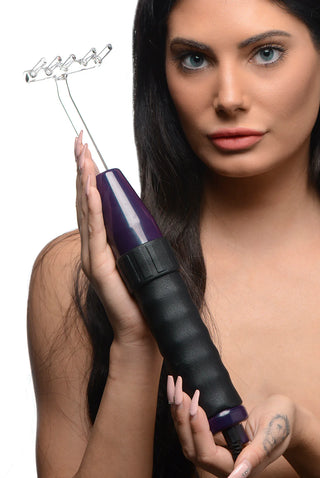 Zeus Deluxe Edition Twilight Violet Wand With 5 Attachments